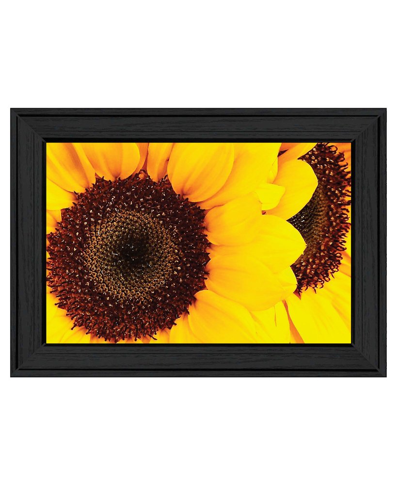 Sunflower Portrait Black Framed Print Wall Art HomeRoots