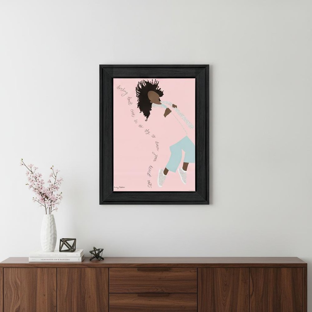 Dance Your Heart Out Black Framed Print Wall Art HomeRoots