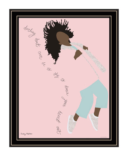 Dance Your Heart Out Black Framed Print Wall Art HomeRoots
