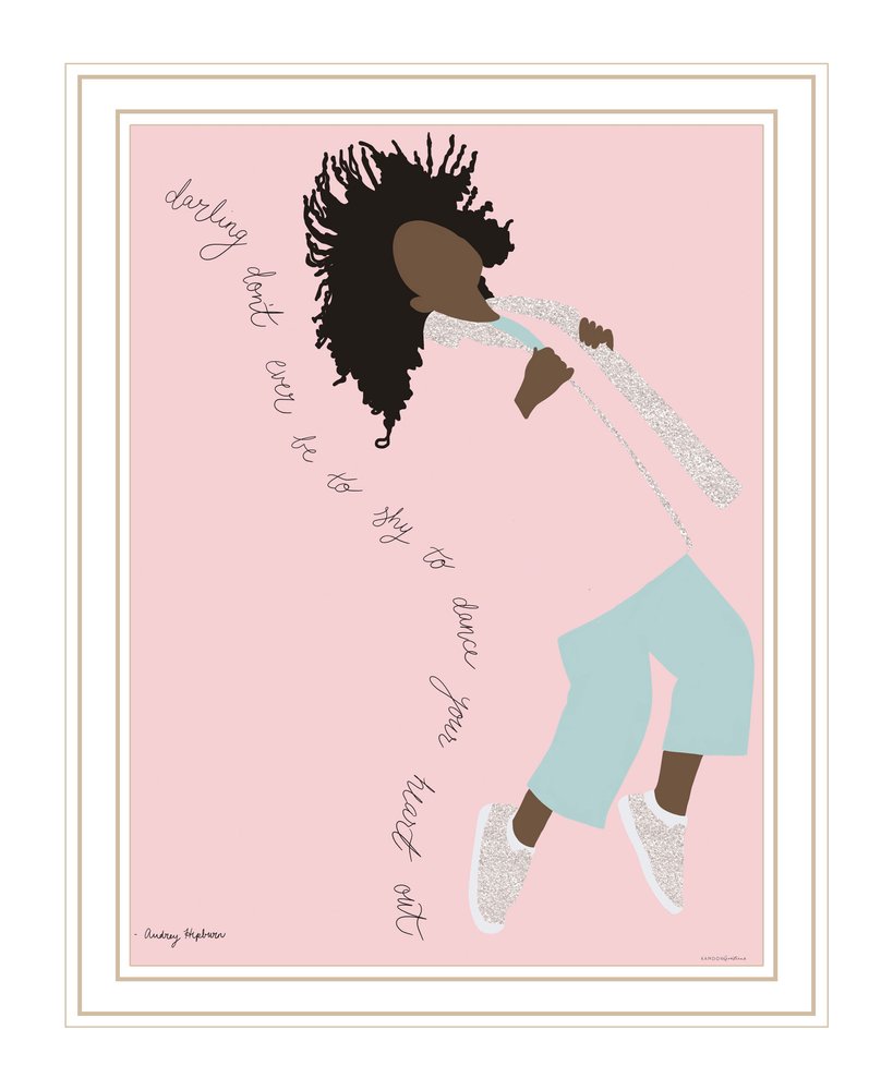 Dance Your Heart Out Black Framed Print Wall Art HomeRoots