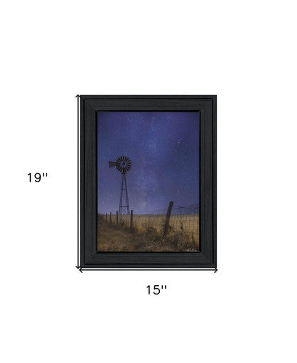 Starlit Night Black Framed Print Wall Art HomeRoots