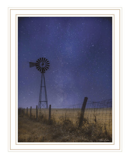 Starlit Night Black Framed Print Wall Art HomeRoots