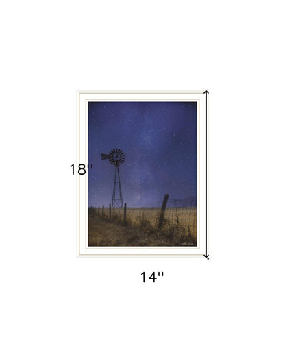 Starlit Night Black Framed Print Wall Art HomeRoots