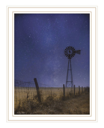 Starlit Night Black Framed Print Wall Art HomeRoots