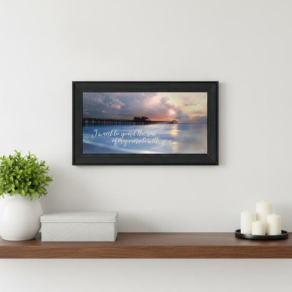 Rest of My Sunsets Black Framed Print Wall Art HomeRoots