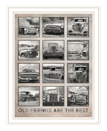 Old Friends Cars Are The Best Black Framed Print Wall Art HomeRoots