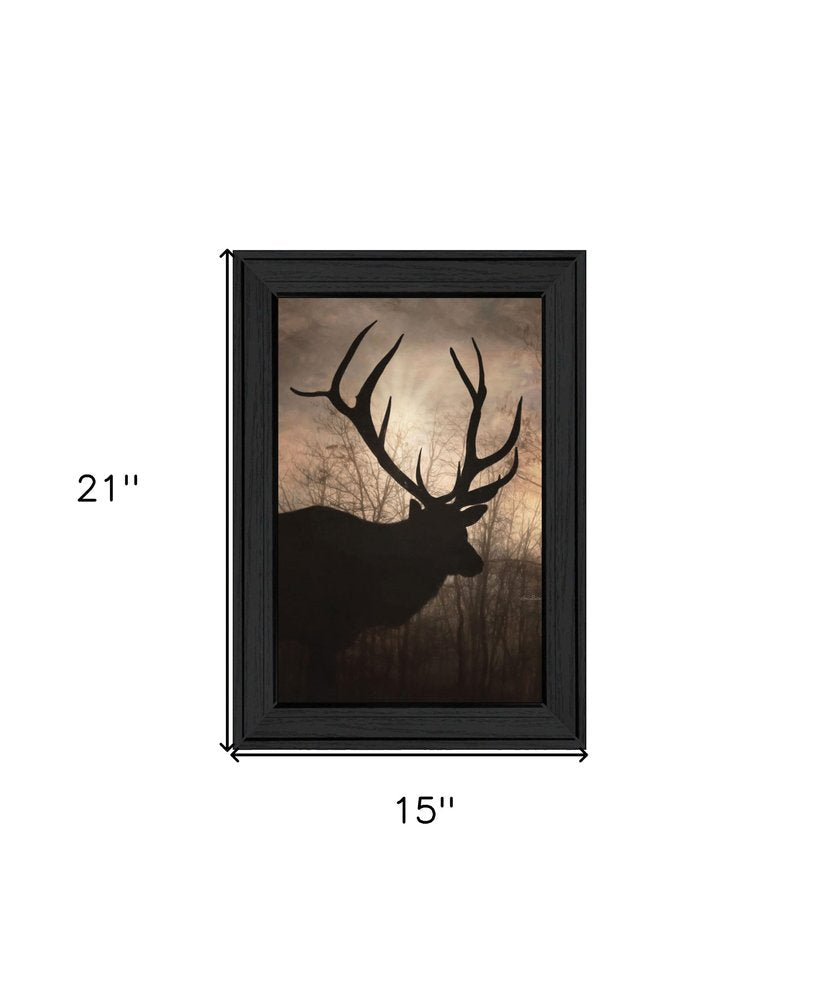 Elk Sunrise Black Framed Wall Art HomeRoots