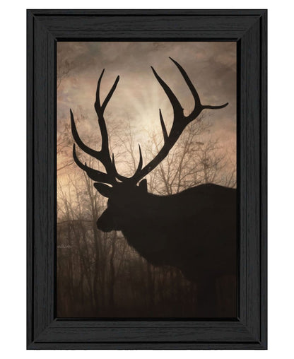 Elk Sunrise Black Framed Wall Art HomeRoots