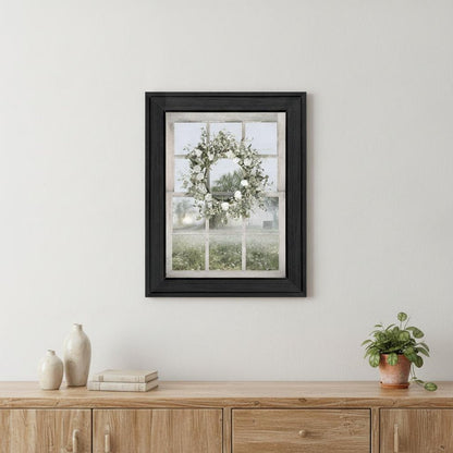 Spring Farm View Black Framed Print Wall Art HomeRoots