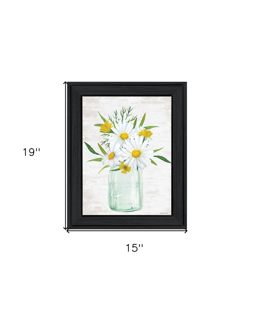 Floral Bouquet Black Framed Print Wall Art HomeRoots