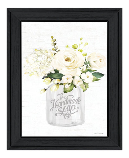 Bathroom Flower Ja Black Framed Print Bathroom Wall Art HomeRoots