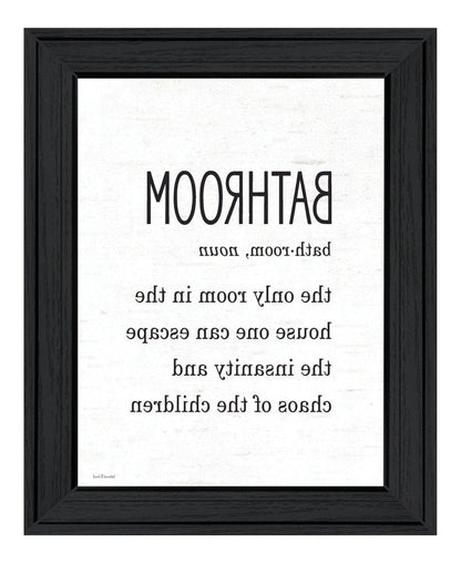 Bathroom Escape Black Framed Print Bathroom Wall Art HomeRoots