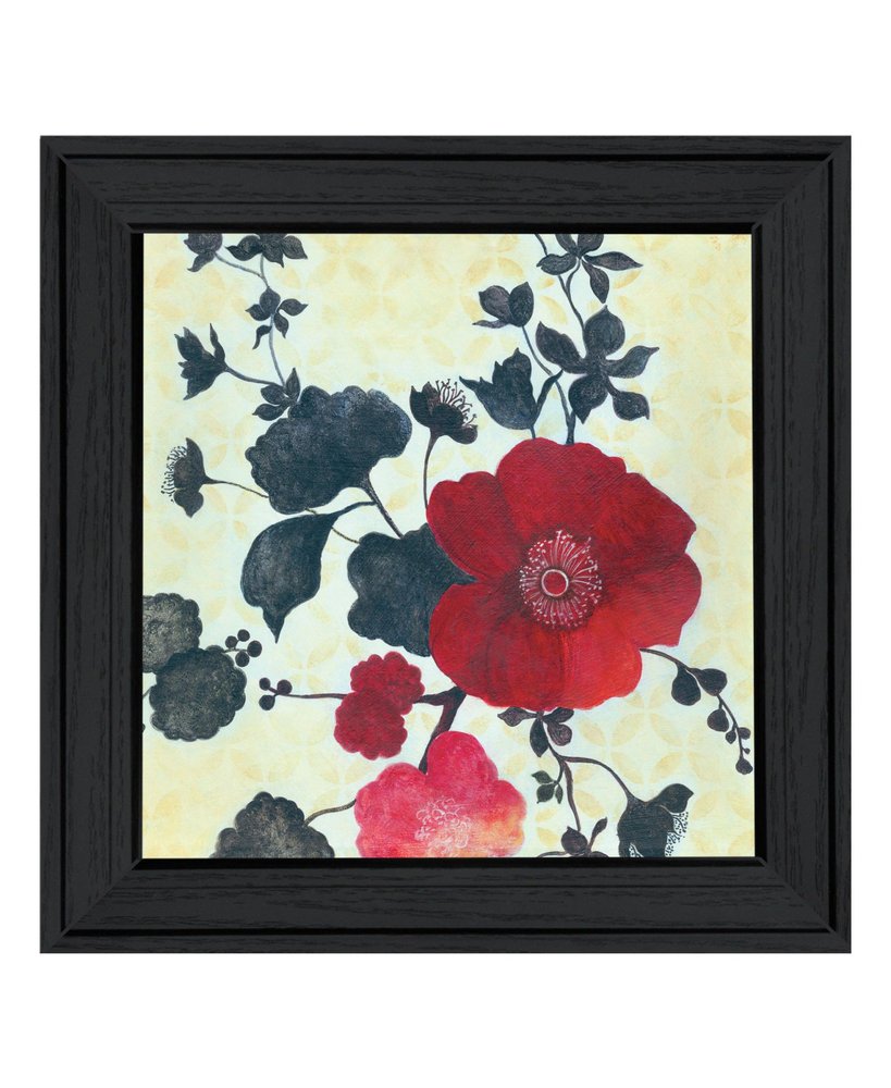 Japanese Blossoms Black Framed Print Wall Art HomeRoots