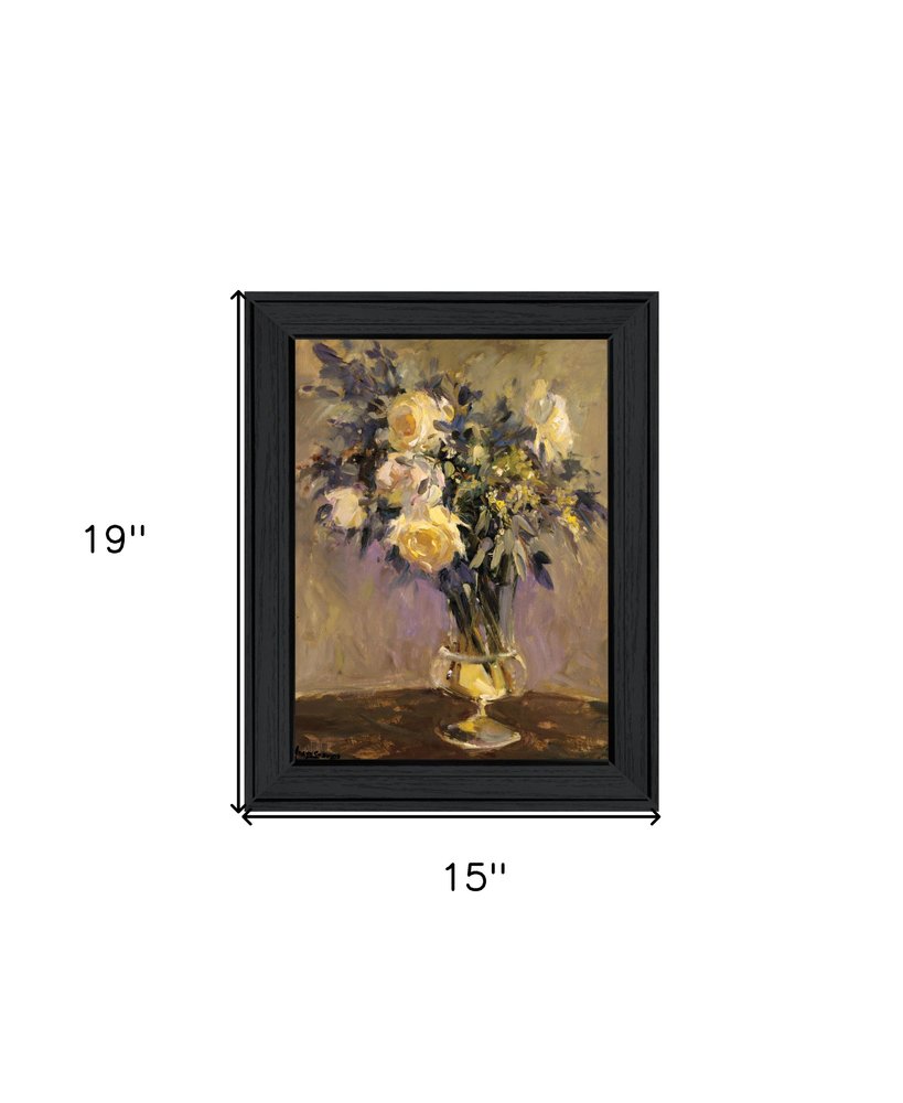 Evening Vase Black Framed Print Wall Art HomeRoots