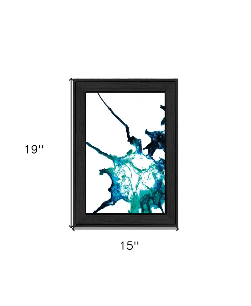 Ocean Living Black Framed Print Wall Art — view 2
