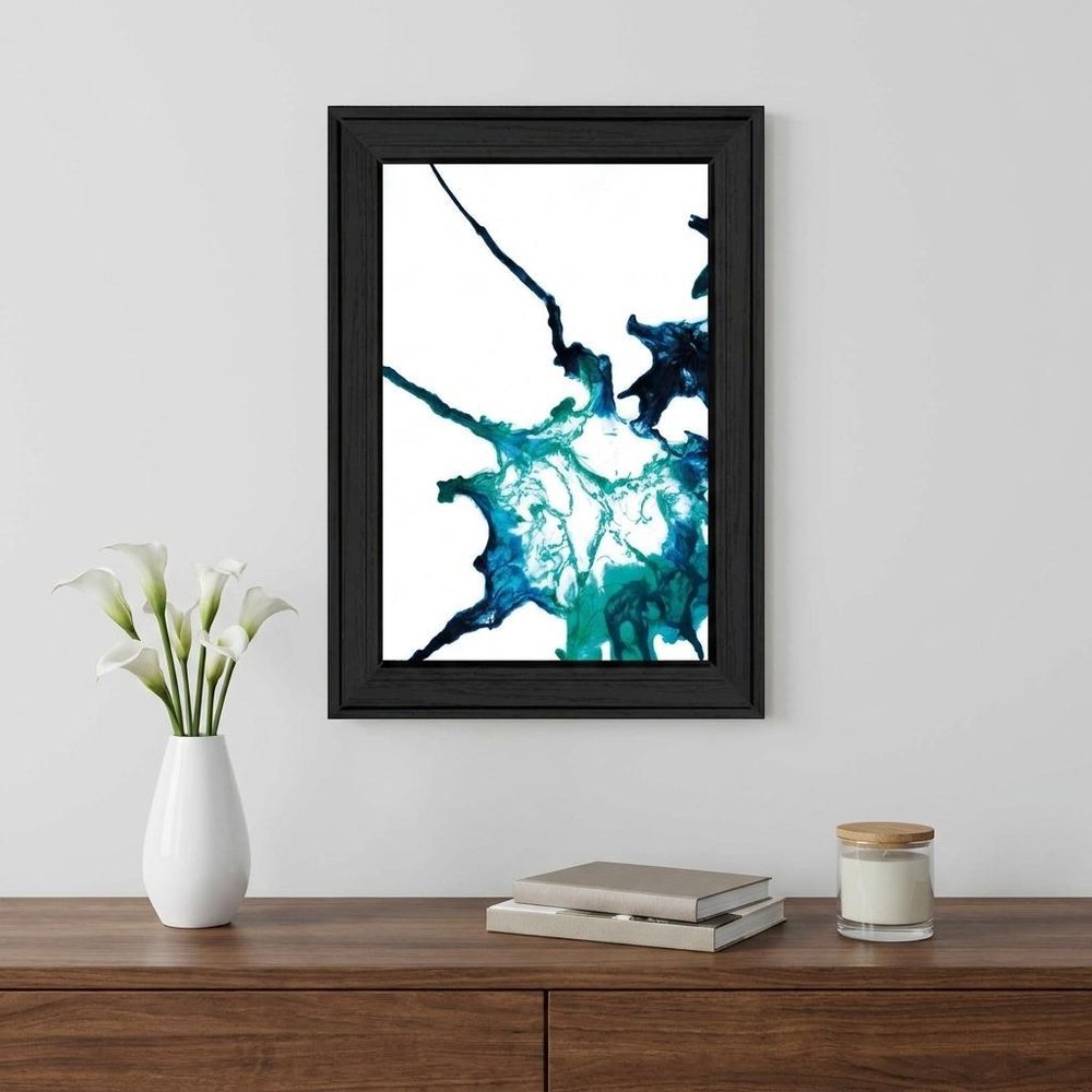 Ocean Living Black Framed Print Wall Art HomeRoots