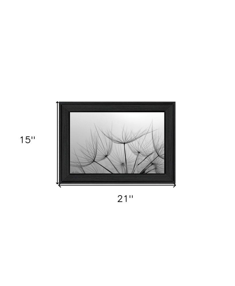 Love is a Delicate Flower Black Framed Print Wall Art HomeRoots