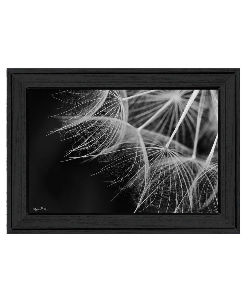 Delicate Beauty Black Framed Print Wall Art — view 1