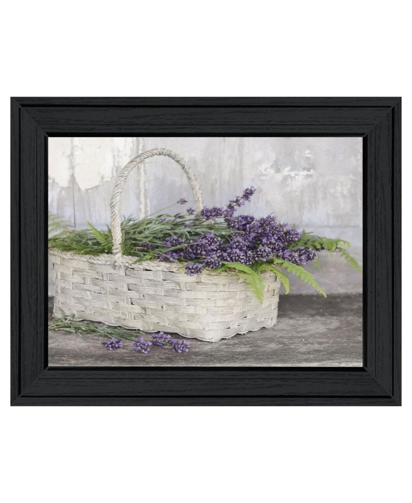My Lavender Black Framed Print Wall Art HomeRoots