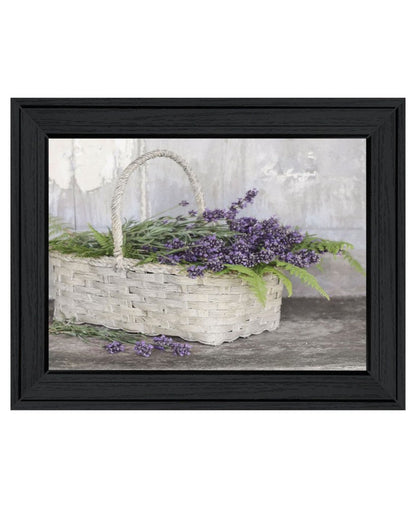 My Lavender Black Framed Print Wall Art HomeRoots