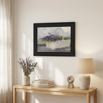 My Lavender Black Framed Print Wall Art HomeRoots