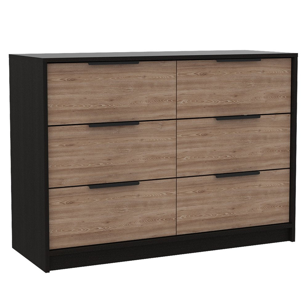 Two Piece Brown and Black Bedroom Set HomeRoots