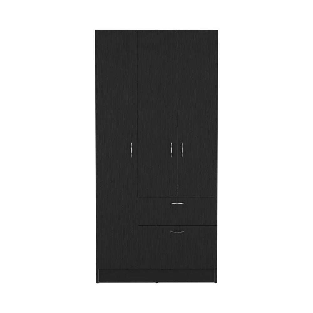 Two Piece Brown and Black Bedroom Set HomeRoots