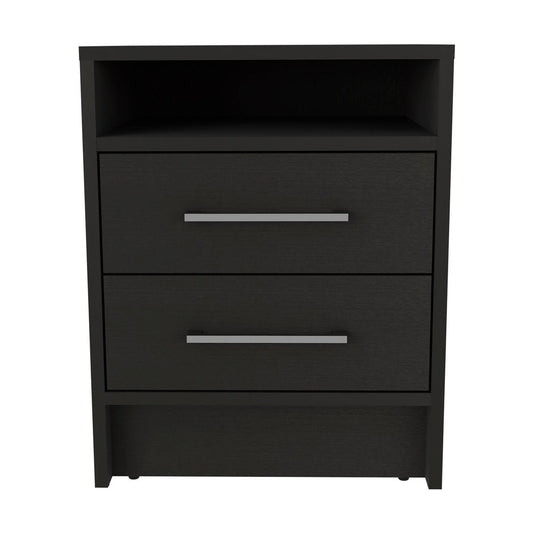 Two Piece Black and Gray Bedroom Set HomeRoots