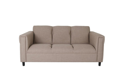 Two Piece Deep Taupe Five Person Seating Set HomeRoots