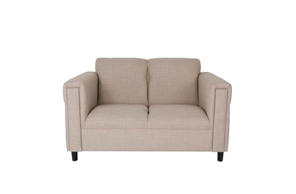 Two Piece Deep Taupe Five Person Seating Set HomeRoots
