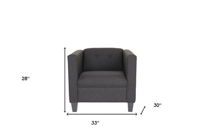 Two Piece Black Four Person Seating Set HomeRoots