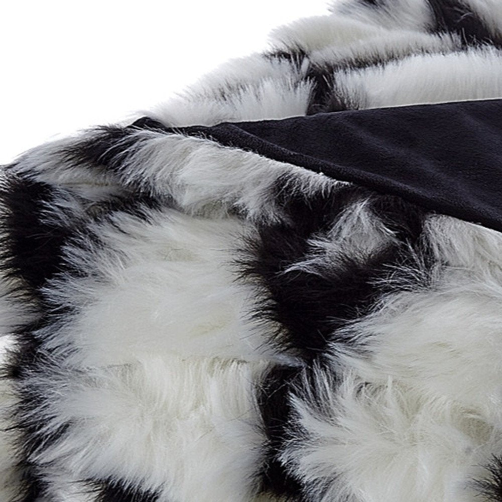 60" X 50" Blush Knitted Acrylic Geometric Throw Blanket HomeRoots