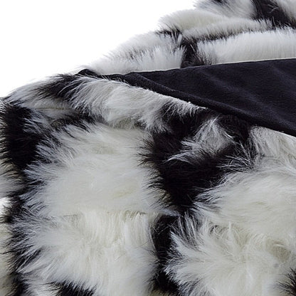 60" X 50" Blush Knitted Acrylic Geometric Throw Blanket HomeRoots