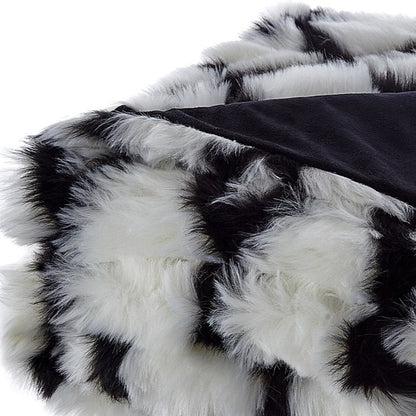 60" X 50" Blush Knitted Acrylic Geometric Throw Blanket HomeRoots