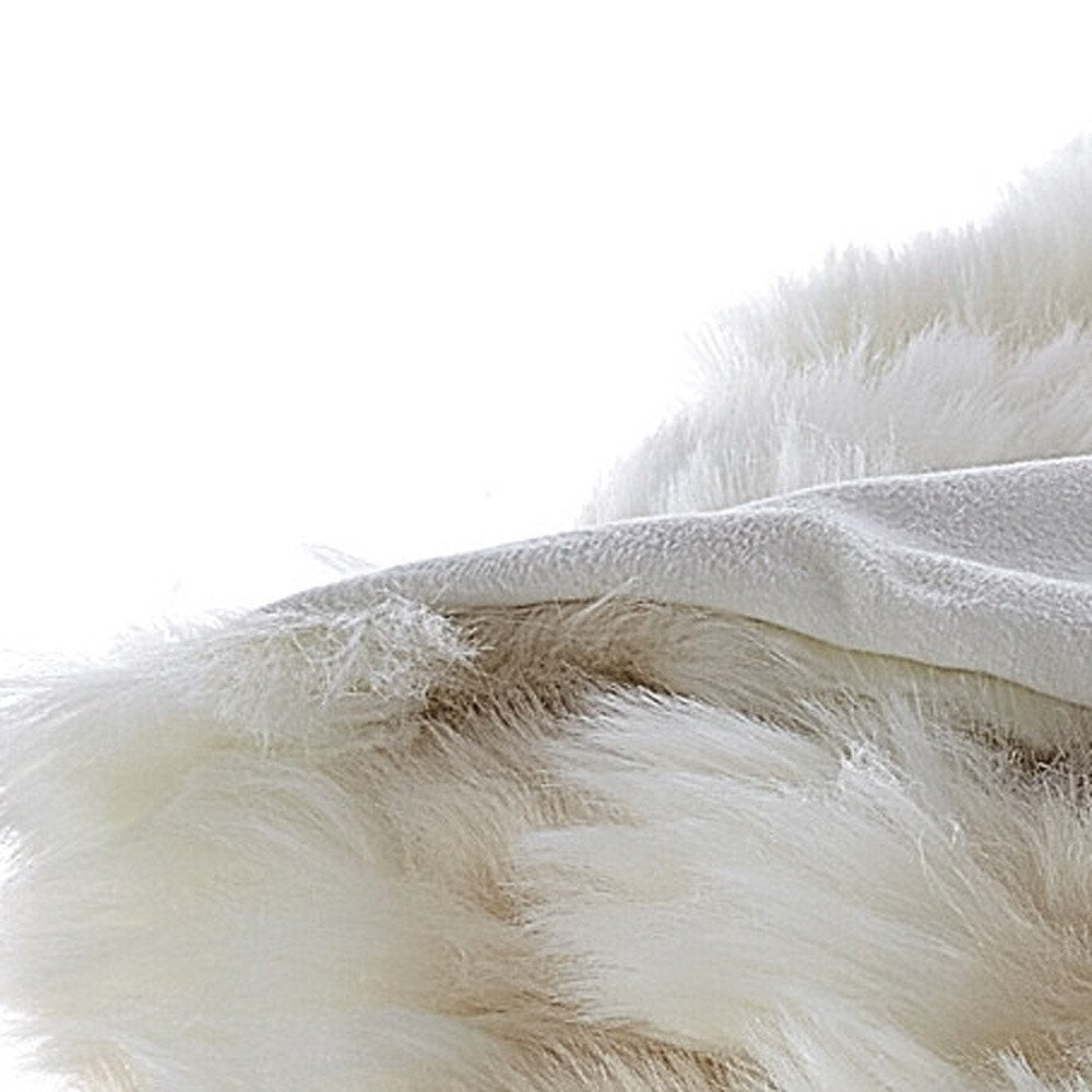 60" X 50" Blush Knitted Acrylic Geometric Throw Blanket HomeRoots