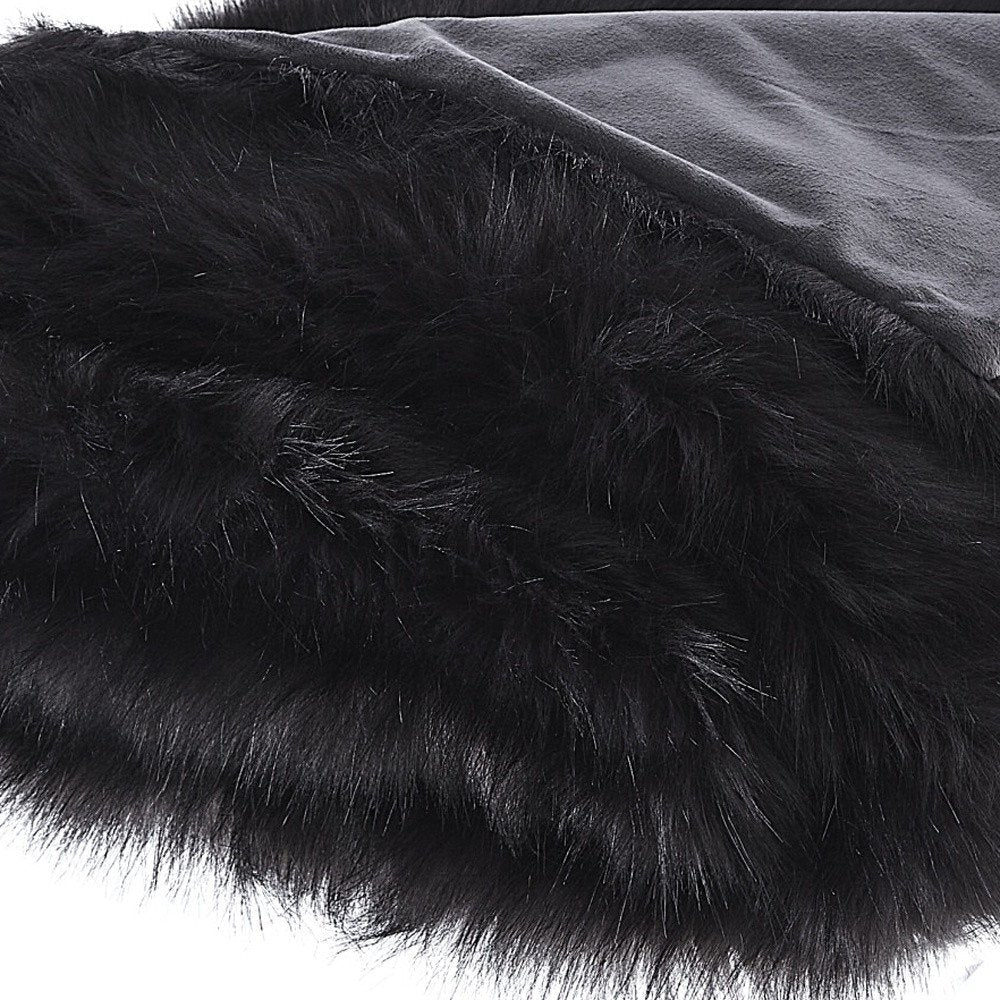 60" X 50" Brown Knitted Acrylic Animal Print Throw Blanket HomeRoots