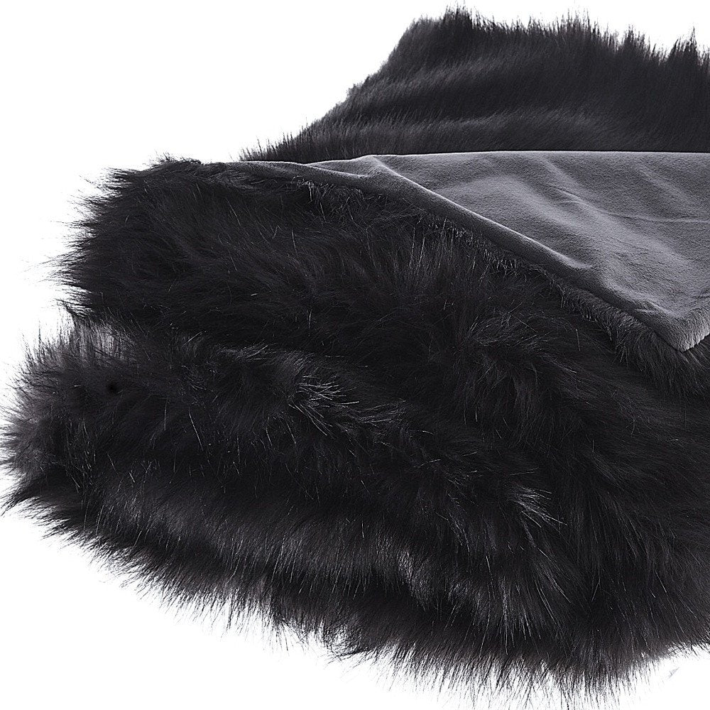 60" X 50" Brown Knitted Acrylic Animal Print Throw Blanket HomeRoots