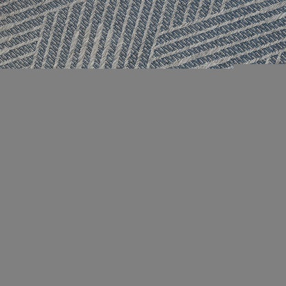 8' X 10' Gray and Blue Geometric Stain Resistant Indoor Outdoor Area Rug HomeRoots
