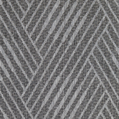 8' x 10' Beige Geometric Stain Resistant Indoor Outdoor Area Rug