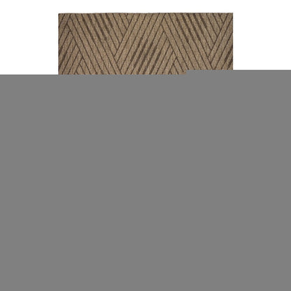 8' X 10' Gray and Blue Geometric Stain Resistant Indoor Outdoor Area Rug HomeRoots