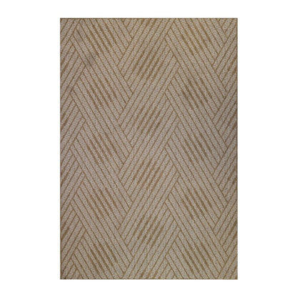 8' X 10' Gray and Blue Geometric Stain Resistant Indoor Outdoor Area Rug HomeRoots