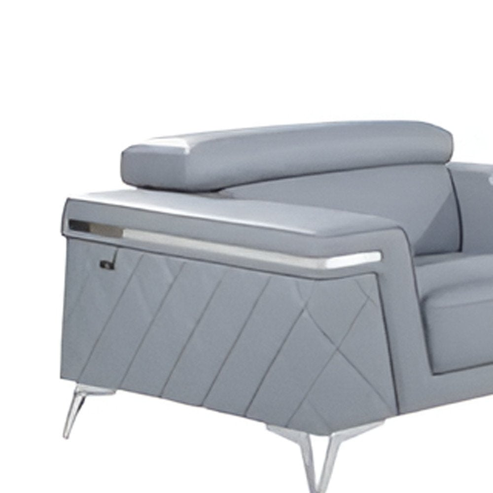 Three Piece Indoor Blue Five Person Seating Set HomeRoots