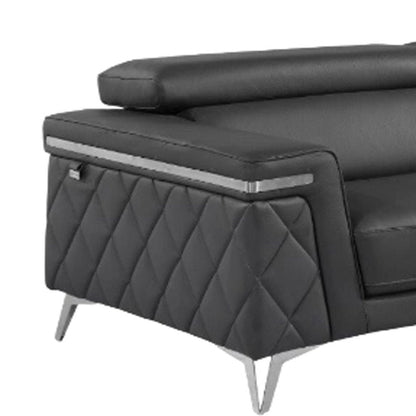Two Piece Gray Four Person Seating Set HomeRoots