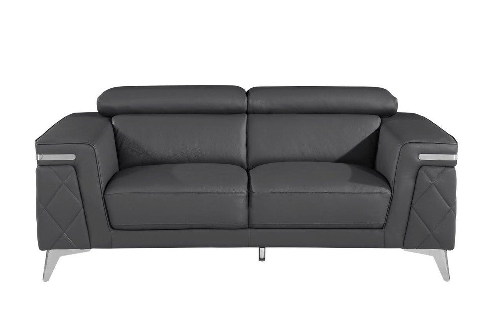 Two Piece Gray Four Person Seating Set HomeRoots