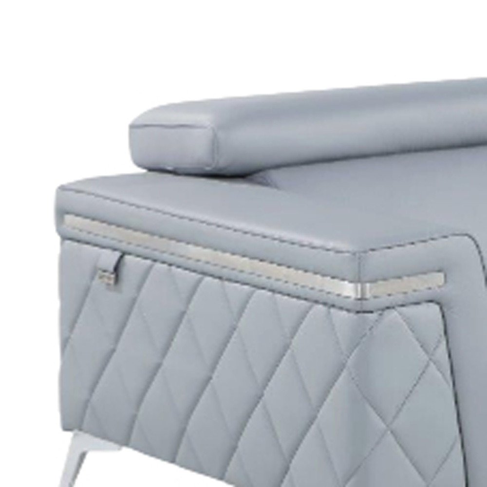 Two Piece Blue Four Person Seating Set HomeRoots