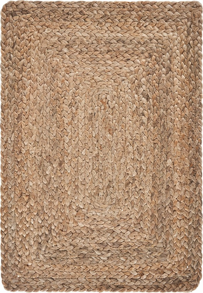 19" Set of Four Natural Jute Placemats HomeRoots