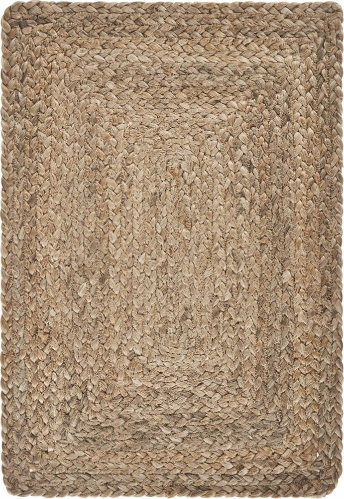 19" Set of Four Natural Jute Placemats HomeRoots