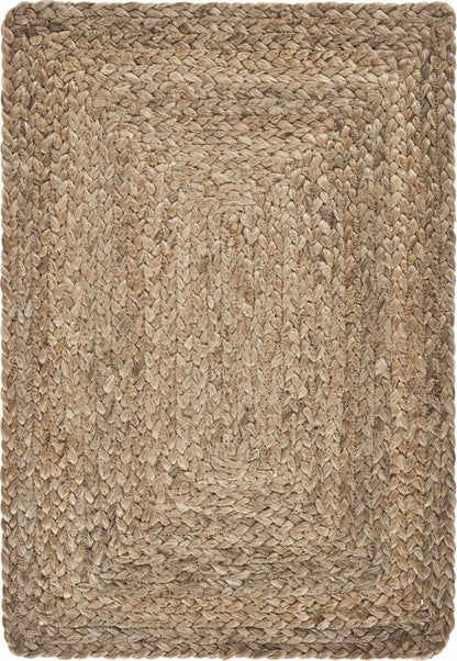 19" Set of Four Natural Jute Placemats HomeRoots