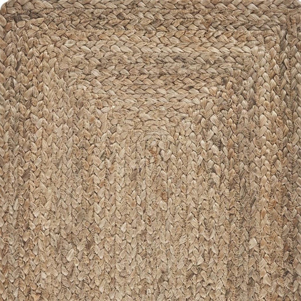 19" Set of Four Natural Jute Placemats HomeRoots