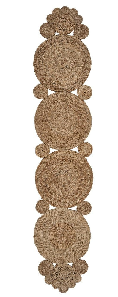 80" Natural Jute Table Runner HomeRoots